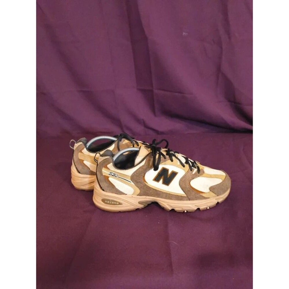 New Balance 530 "Brown Tan" Retro Sneakers – Size 9.5 (MR530SNC)